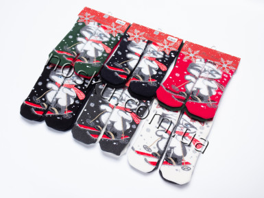 Шкарпетки жіночі новорічні махрові 12 пар ТМ Pier Lone 23055