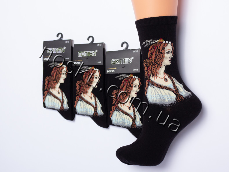 Шкарпетки жіночі 6 пар ТМ Ekmen 22118