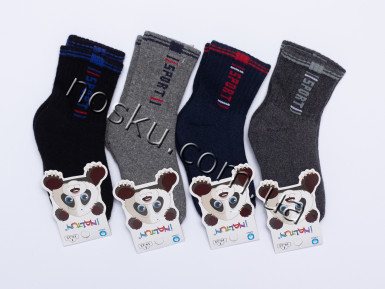 Шкарпетки дитячі махрові 12 пар ТМ Inaltun 33122