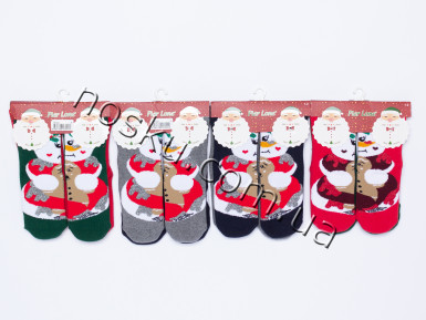 Шкарпетки дитячі новорічні махрові 12 пар ТМ Pier Lone 33005