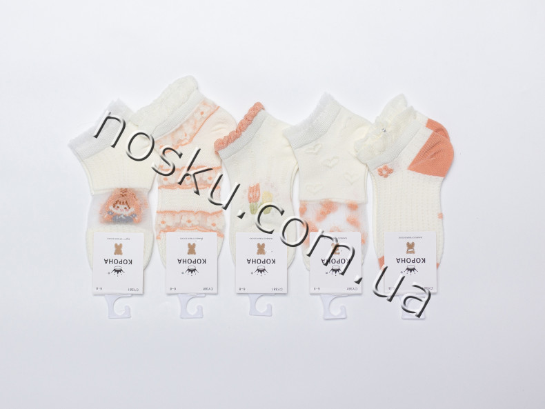 Шкарпетки дитячі 30 пар ТМ Корона 31268