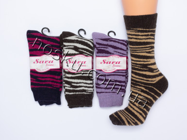 Шкарпетки жіночі вовняні 12 пар ТМ Sara 23057
