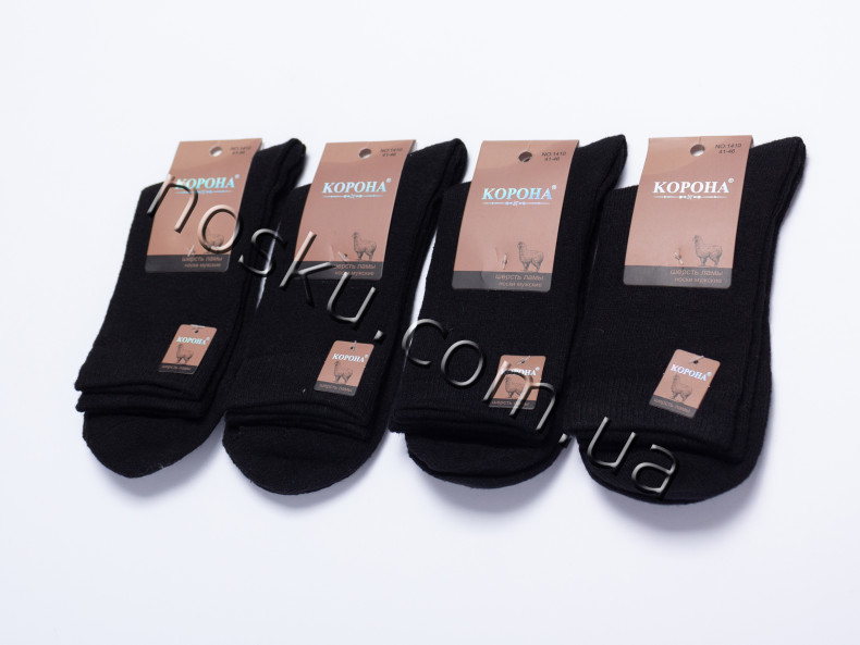Шкарпетки чоловічі вовняні 10 пар ТМ Корона 13210