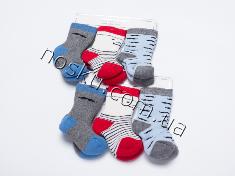 Шкарпетки дитячі махрові 12 пар ТМ Inaltun 33178