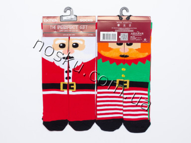 Шкарпетки чоловічі новорічні 12 пар ТМ Ekmen 12059