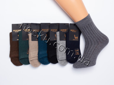 Шкарпетки чоловічі вовняні 10 пар ТМ Корона 13229
