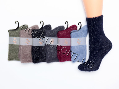 Шкарпетки жіночі з люрексом 10 пар ТМ Корона 23449