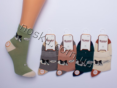 Шкарпетки жіночі 10 пар ТМ Моніка 22359