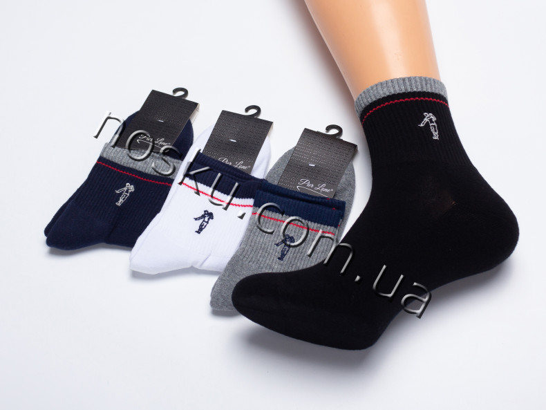 Шкарпетки чоловічі з махровою стопою 12 пар ТМ Pier Lone 13016