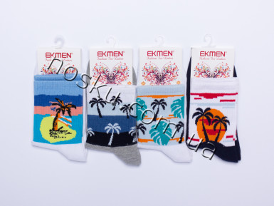 Шкарпетки жіночі 12 пар ТМ Ekmen 22093