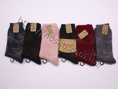 Жіночі вовняні шкарпетки Sara 23058