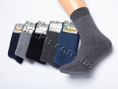Шкарпетки чоловічі вовняні з махрою 6 пар ТМ Hakan 13009