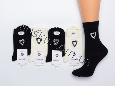 Шкарпетки жіночі 10 пар ТМ Корона 22499